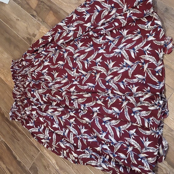 Anthropologie Mynah’s Reynu Taandon Keshika Ruffled Maxi Skirt, Size Large - Picture 10 of 12